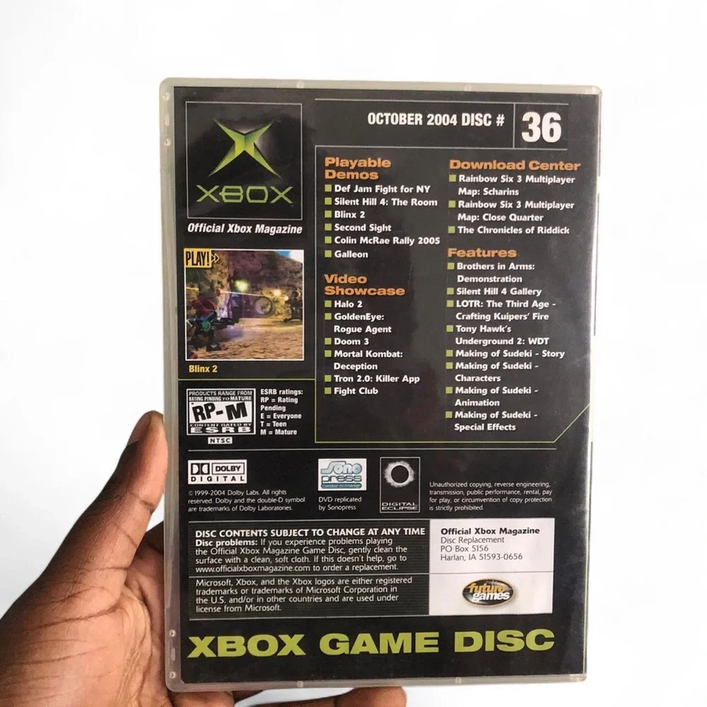 Def Jam Fight for NY XBOX Video Game Demo
